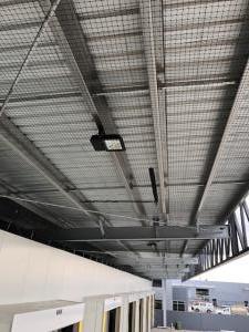 Loading Dock Canopies Bird Netted