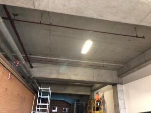 Bird Netting Installation on the Old Philip Morris Tobacco Site