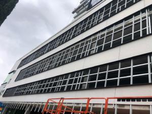 Miramar Apartments Geelong Netting To Go Behind Louvers