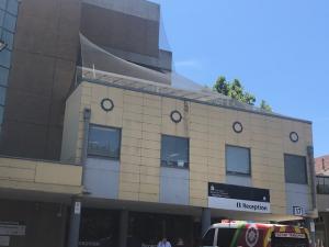 Netting to a First Floor Balcony at the Royal Melbourne Hospital