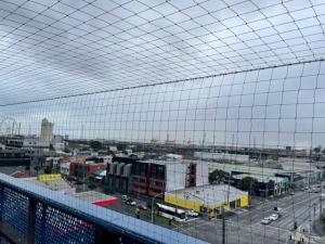 Elevated Roof Netting at ETU Building North Melbourne